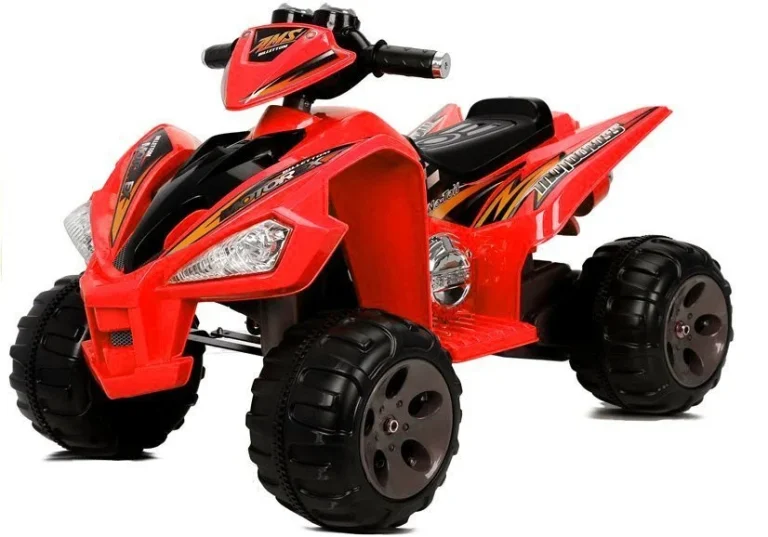 Srednji Quad Crveni Električno Vozilo Za Vožnju Quad Na Akumulator 4