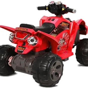 Srednji Quad Crveni Električno Vozilo Za Vožnju Quad Na Akumulator 5