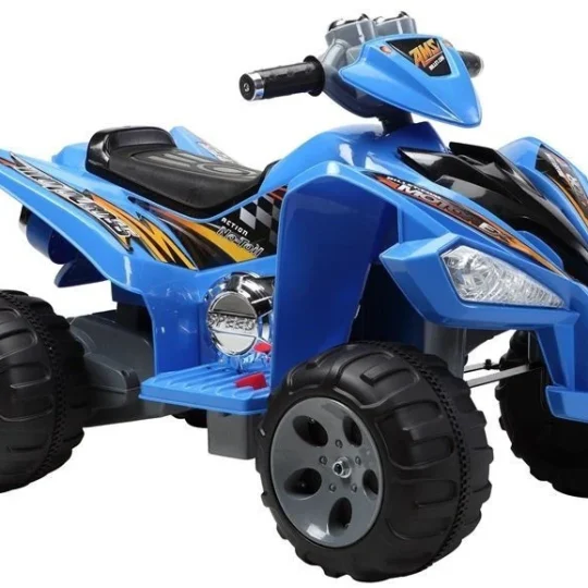 Srednji Električni Quad Na Akumulator, Plavi 1