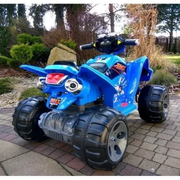 Srednji Električni Quad Na Akumulator, Plavi 10