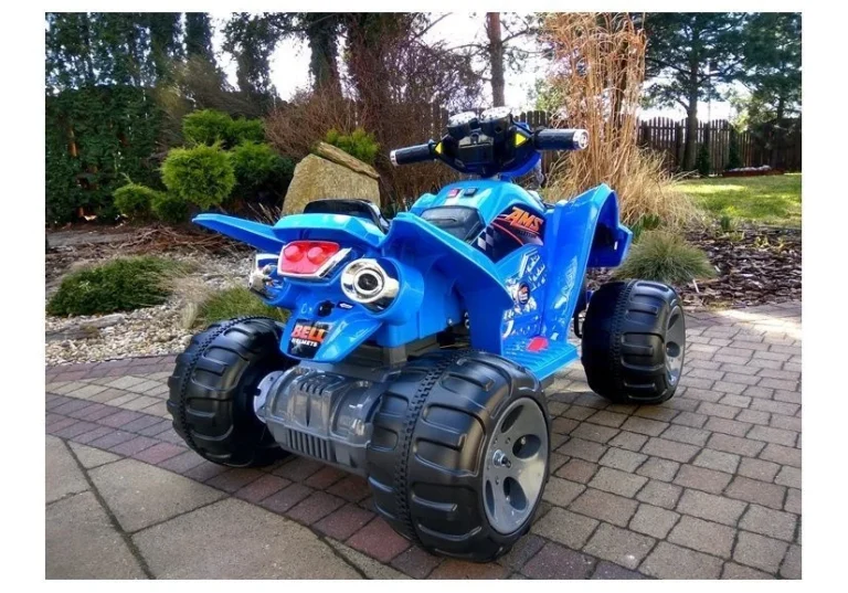 Srednji Električni Quad Na Akumulator, Plavi 10