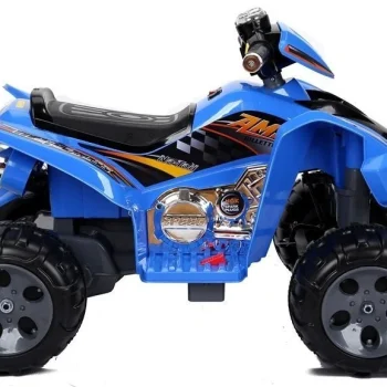 Srednji Električni Quad Na Akumulator, Plavi 2