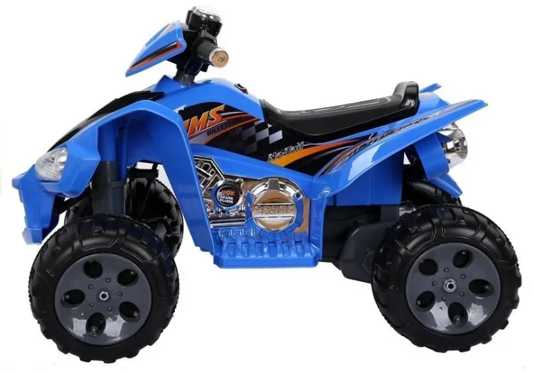 Srednji Električni Quad Na Akumulator, Plavi 3