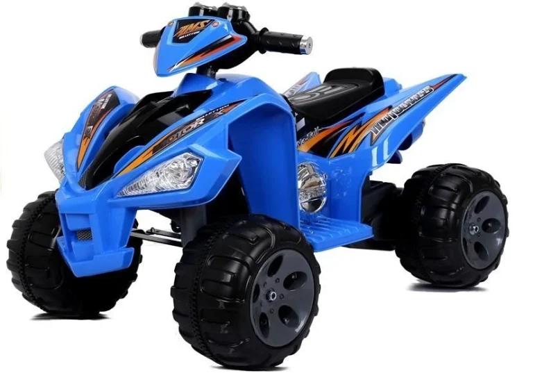 Srednji Električni Quad Na Akumulator, Plavi 4