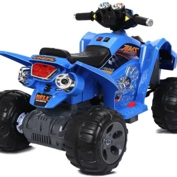 Srednji Električni Quad Na Akumulator, Plavi 5