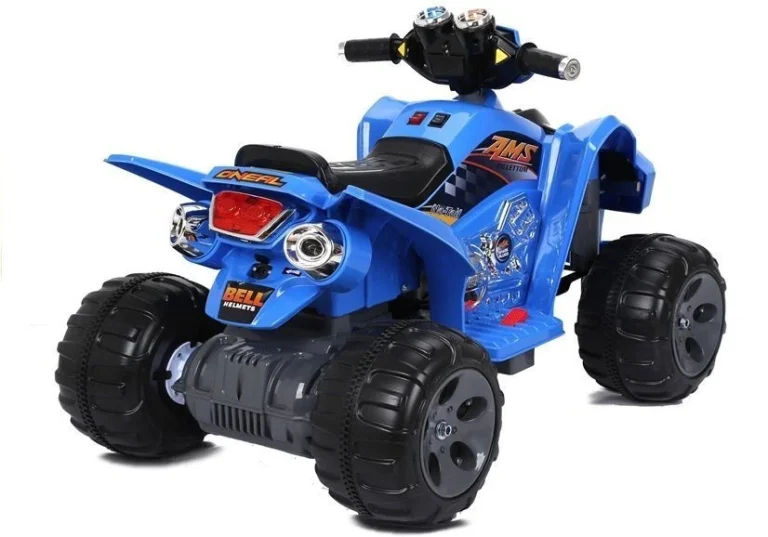Srednji Električni Quad Na Akumulator, Plavi 5