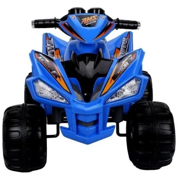 Srednji Električni Quad Na Akumulator, Plavi 6
