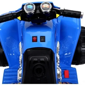 Srednji Električni Quad Na Akumulator, Plavi 7