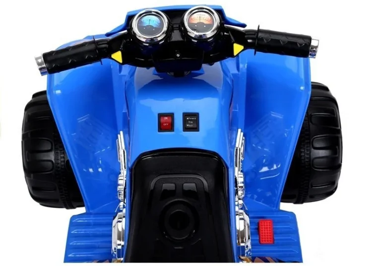 Srednji Električni Quad Na Akumulator, Plavi 7