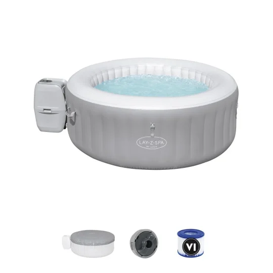 St. Lucia Lay Z Spa Bestway Napuhavajuća Hidromasažna Kada Za 3 Osobe + Pumpa + Filter + Navlaka 1