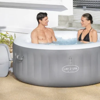 St. Lucia Lay Z Spa Bestway Napuhavajuća Hidromasažna Kada Za 3 Osobe + Pumpa + Filter + Navlaka 6