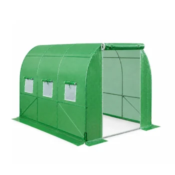 Staklenik Za Povrće, Zeleni Uv Prozori, 3,5x2x2m, 7m² 10
