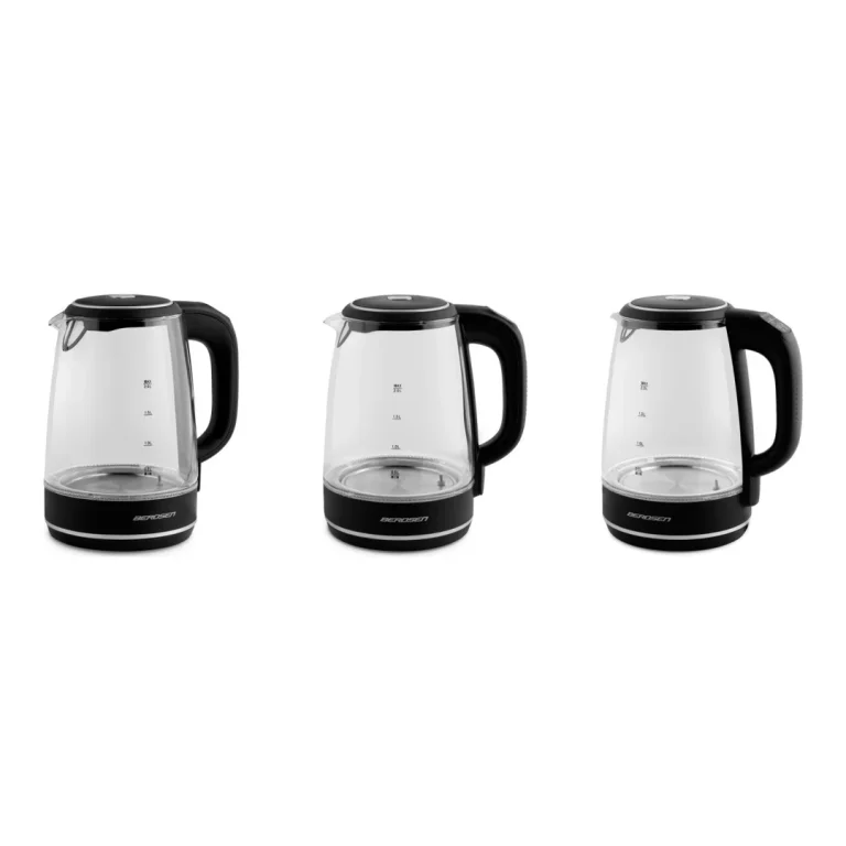 Stakleno Kuhalo Za Vodu Berdsen Bd 702, 2 L, Crno 11