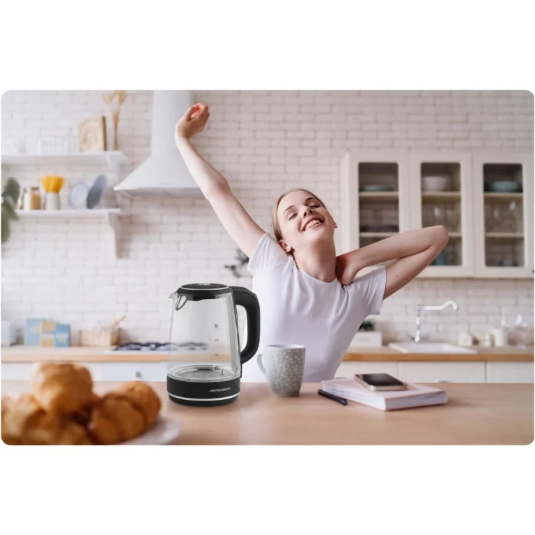 Stakleno Kuhalo Za Vodu Berdsen Bd 702, 2 L, Crno 13