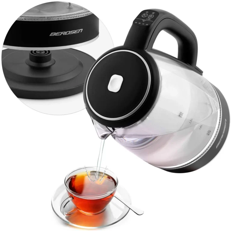 Stakleno Kuhalo Za Vodu Berdsen Bd 702, 2 L, Crno 14