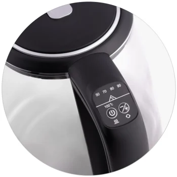 Stakleno Kuhalo Za Vodu Berdsen Bd 702, 2 L, Crno 7