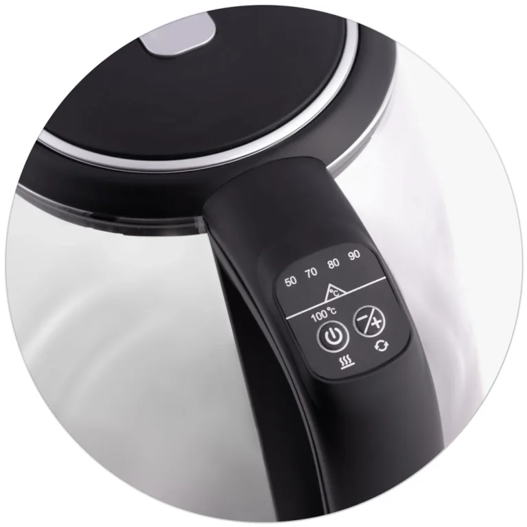 Stakleno Kuhalo Za Vodu Berdsen Bd 702, 2 L, Crno 7