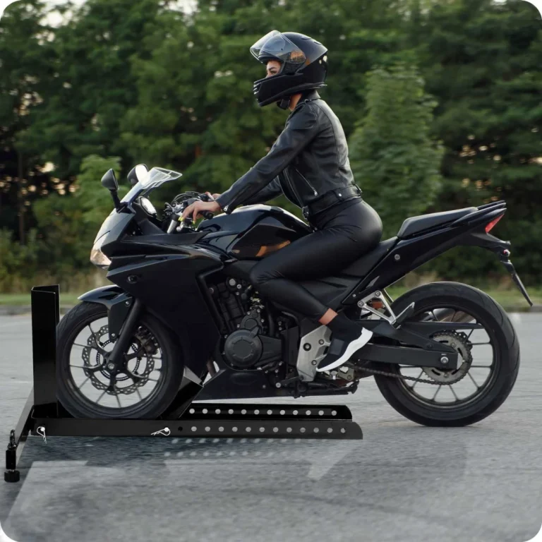 Stalak Za Prednji Kotač Motocikla Mt3 Crni 6