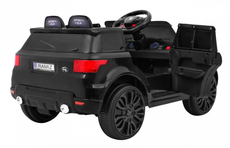 Start Run Automobil Na Akumulator Crni + Daljinski Upravljač + Sigurni Suv, Crna 8