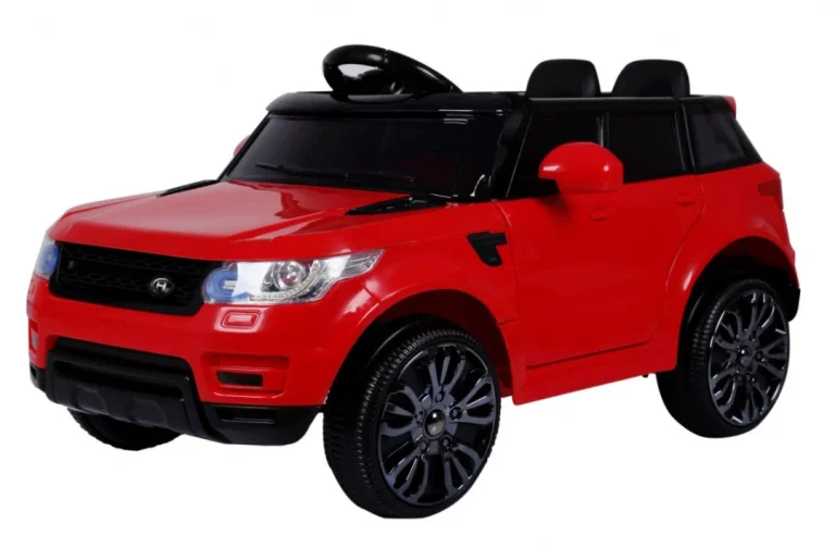Start Run Automobil Na Baterije Crveni Suv + Daljinski Upravljač + Sigurnosne Značajke, Crvena 1