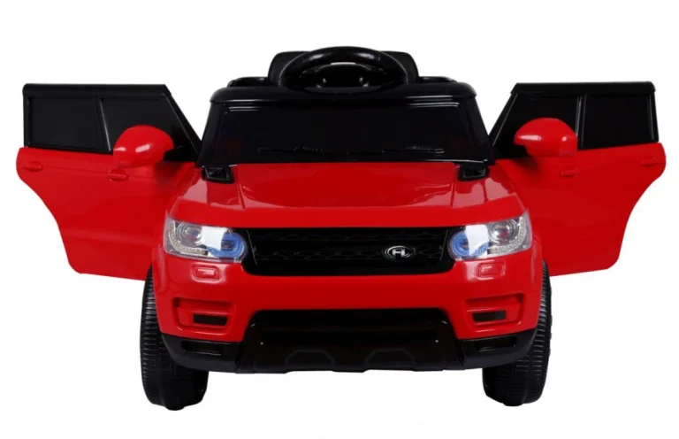 Start Run Automobil Na Baterije Crveni Suv + Daljinski Upravljač + Sigurnosne Značajke, Crvena 3
