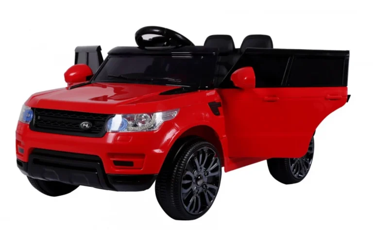Start Run Automobil Na Baterije Crveni Suv + Daljinski Upravljač + Sigurnosne Značajke, Crvena 4