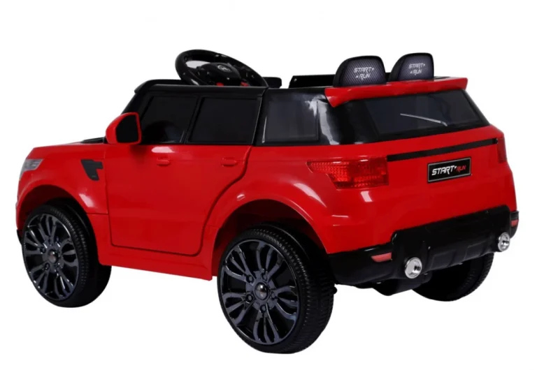 Start Run Automobil Na Baterije Crveni Suv + Daljinski Upravljač + Sigurnosne Značajke, Crvena 6