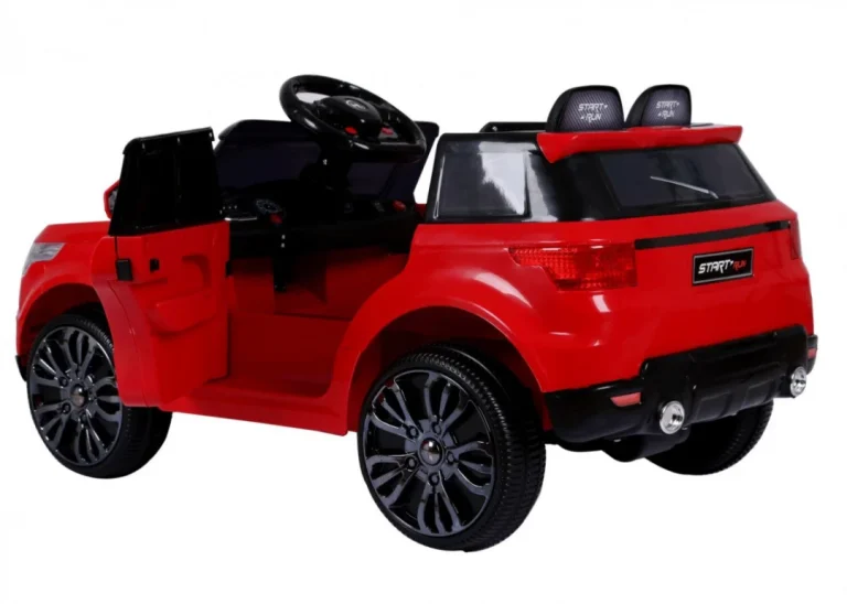 Start Run Automobil Na Baterije Crveni Suv + Daljinski Upravljač + Sigurnosne Značajke, Crvena 7