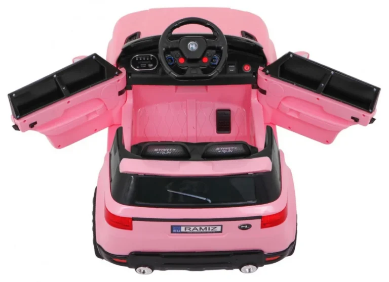 Start Run Automobil Na Baterije Rozi Suv + Daljinski Upravljač + Sigurnosne Značajke 7