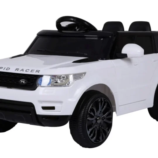 Start Run Automobil Na Baterije, Bijeli Suv + Daljinski Upravljač, Bijela 1
