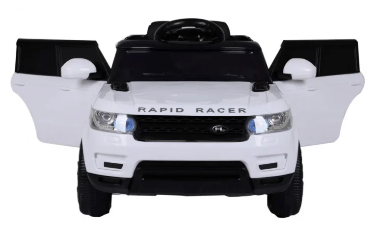 Start Run Automobil Na Baterije, Bijeli Suv + Daljinski Upravljač, Bijela 3