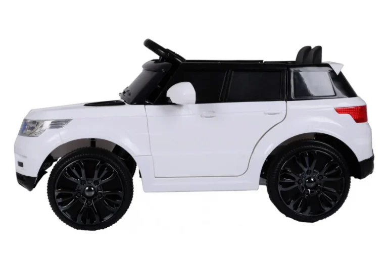 Start Run Automobil Na Baterije, Bijeli Suv + Daljinski Upravljač, Bijela 5