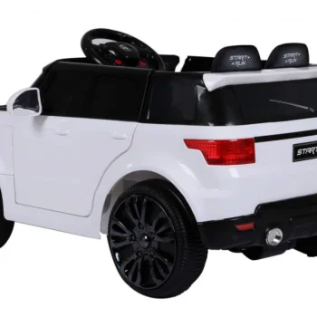 Start Run Automobil Na Baterije, Bijeli Suv + Daljinski Upravljač, Bijela 6