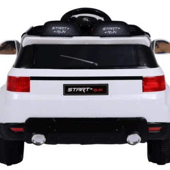 Start Run Automobil Na Baterije, Bijeli Suv + Daljinski Upravljač, Bijela 8