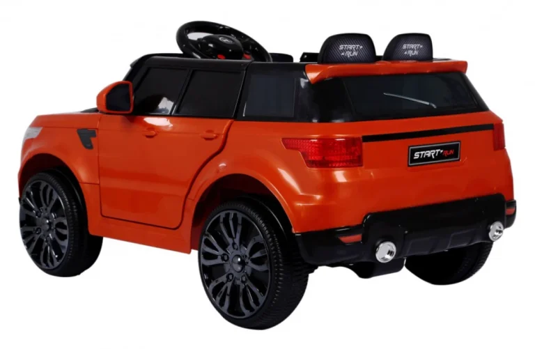 Start Run Automobil Na Baterije, Narančasti Suv + Daljinski Upravljač 6
