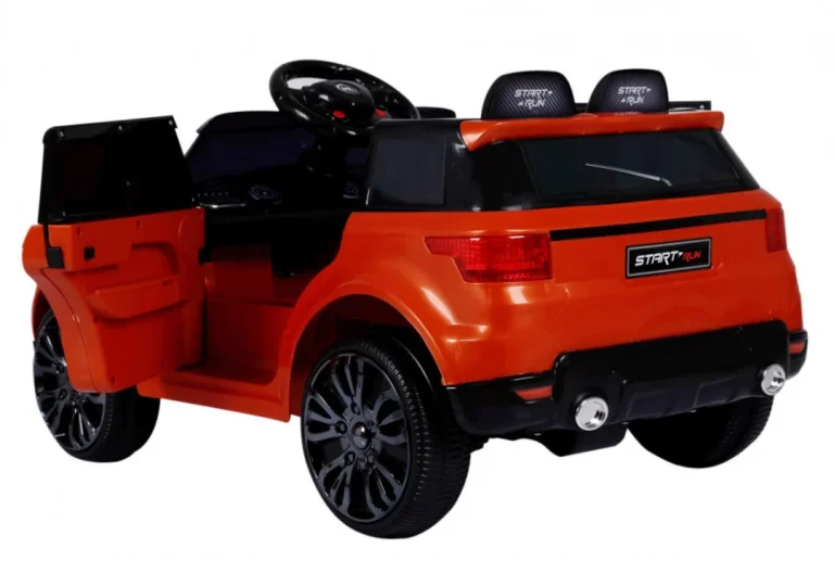 Start Run Automobil Na Baterije, Narančasti Suv + Daljinski Upravljač 7