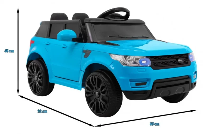 Start Run Automobil Na Baterije, Plavi Suv + Daljinski Upravljač + Sigurnosne Značajke, Plava 2