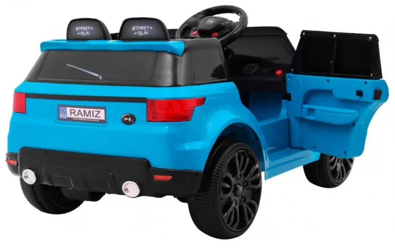 Start Run Automobil Na Baterije, Plavi Suv + Daljinski Upravljač + Sigurnosne Značajke, Plava 4