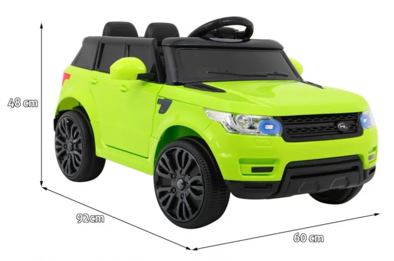Start Run Automobil Na Baterije, Zeleni Suv + Daljinski Upravljač, Zelena 2