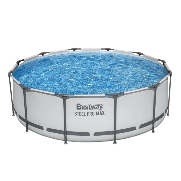 Steel Pro Max 366x100 Sivi Bazen S Okvirom, 3,6 M Bestway 4 U 1 + Pumpa, Filter + Ljestve 2