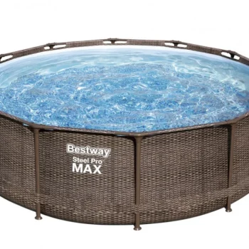 Steel Pro Max 366x100 Smeđi Bazen S Okvirom, 3,6 M Bestway 4 U 1 + Pumpa, Filter + Ljestve 2
