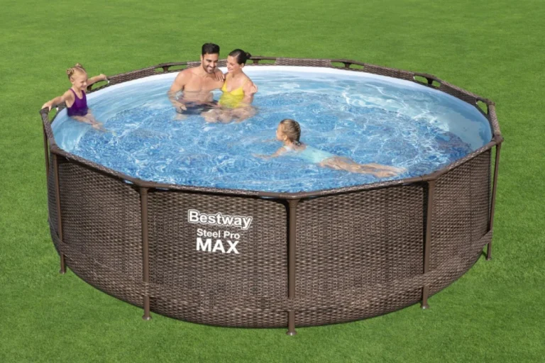 Steel Pro Max 366x100 Smeđi Bazen S Okvirom, 3,6 M Bestway 4 U 1 + Pumpa, Filter + Ljestve 7