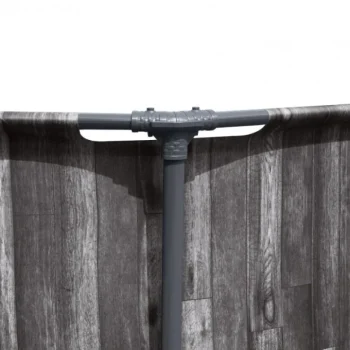 Steel Pro Max Bazen S Okvirom 366x100, Imitacija Drva, 3,6 M, Bestway 4 U 1, Pumpa, Filter, Ljestve 4