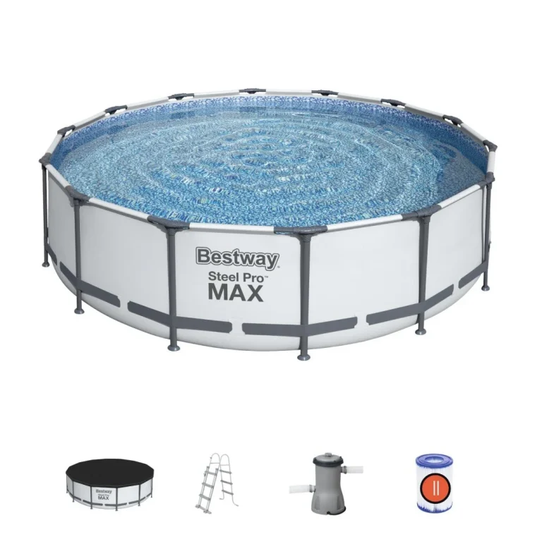 Steel Pro Max Bazen S Okvirom 427x107cm 14ft Bestway 5u1 + Pribor 1