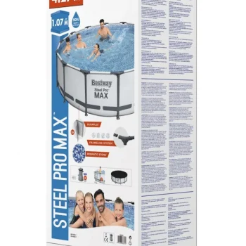 Steel Pro Max Bazen S Okvirom 427x107cm 14ft Bestway 5u1 + Pribor 8