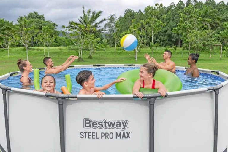 Steel Pro Max Bazen S Okvirom 427x122 Sivi 14ft Bestway 5u1 + Pribor 4