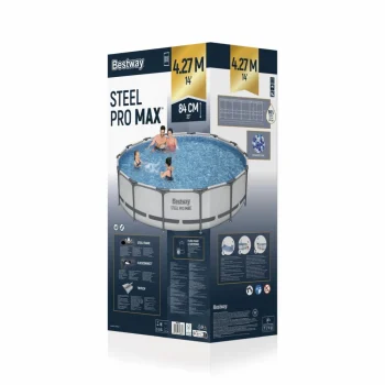 Steel Pro Max Bazen S Okvirom 427x84 14ft Bestway 3u1 + Pumpa + Filter Ii 8