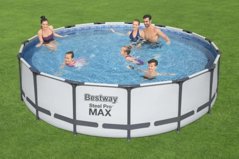Steel Pro Max Bazen S Okvirom 457x107 Cm, 15 Stopa, Sivi Bestway 5 U 1 + Pribor 2