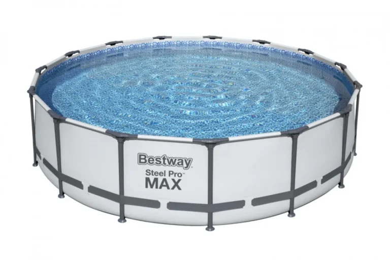Steel Pro Max Bazen S Okvirom 457x107 Cm, 15 Stopa, Sivi Bestway 5 U 1 + Pribor 3