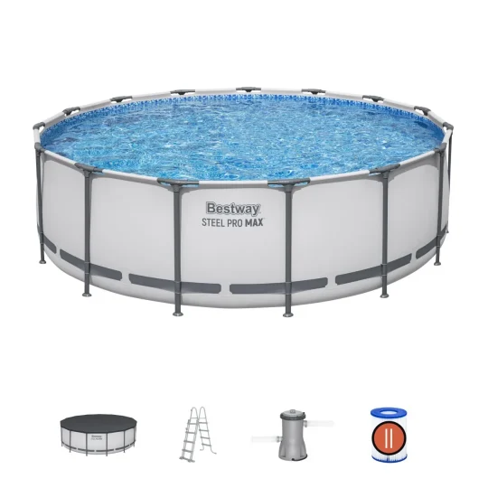 Steel Pro Max Bazen S Okvirom 457x122 15ft Bestway 5u1 + Pribor 1